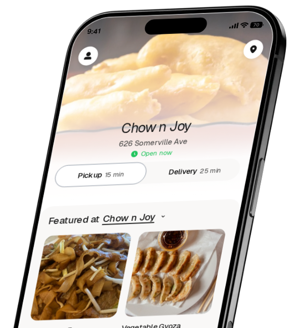 Chow n Joy app preview