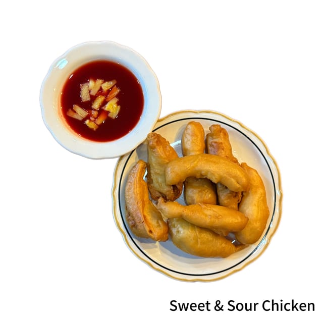 Sweet & Sour Chicken.