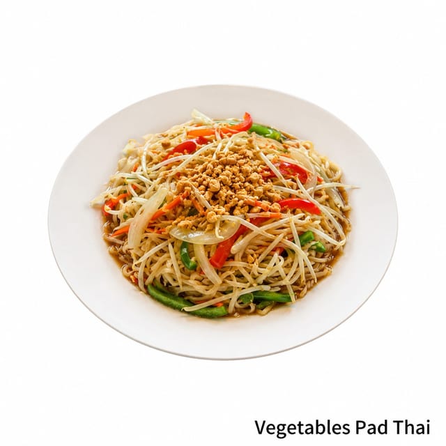 Vegetable Pad Thai.