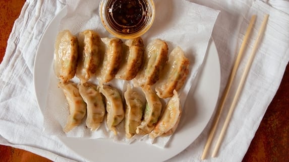 Vegetable Gyoza.