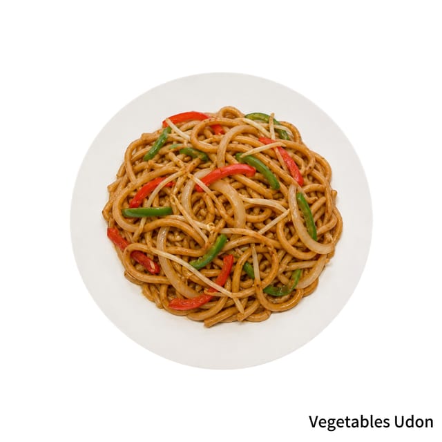 Vegetable Udon.