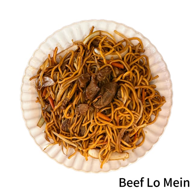 Beef Lo Mein.