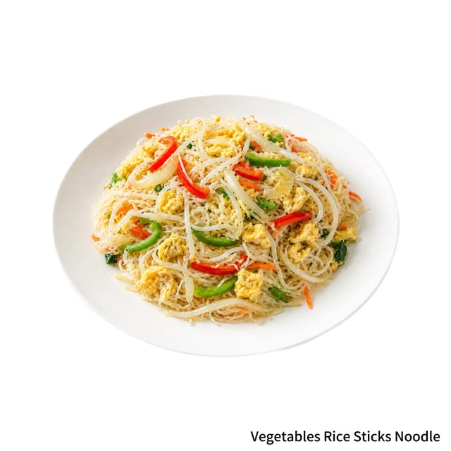 Vegetable Rice Sticks Noodles.