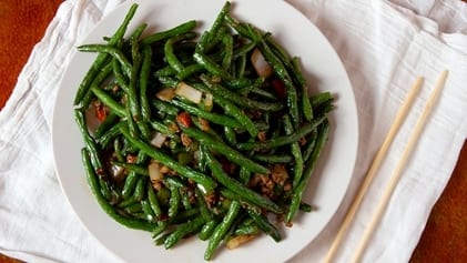 Minced Pork with String Beans.