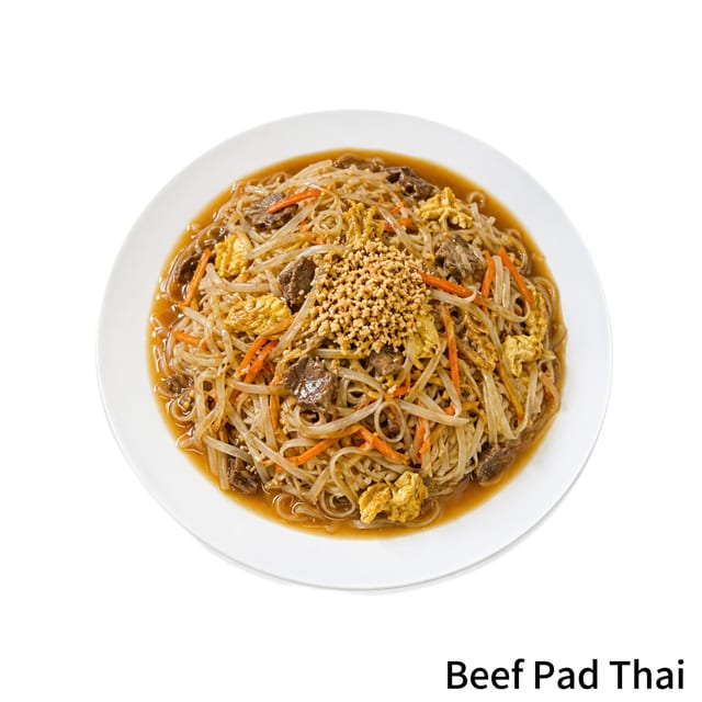 Beef Pad Thai.