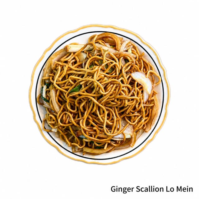 Ginger Scallion Lo Mein.