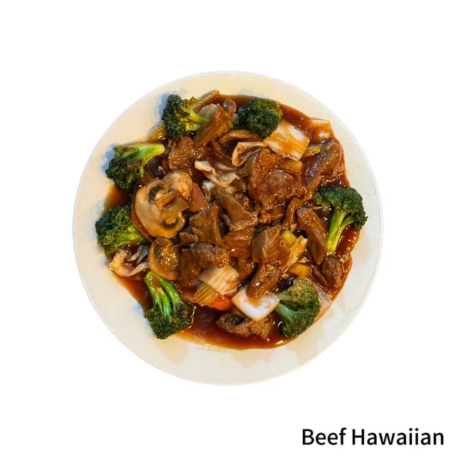 Beef Hawaiian.