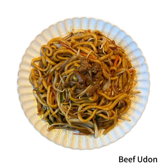 Beef Udon.