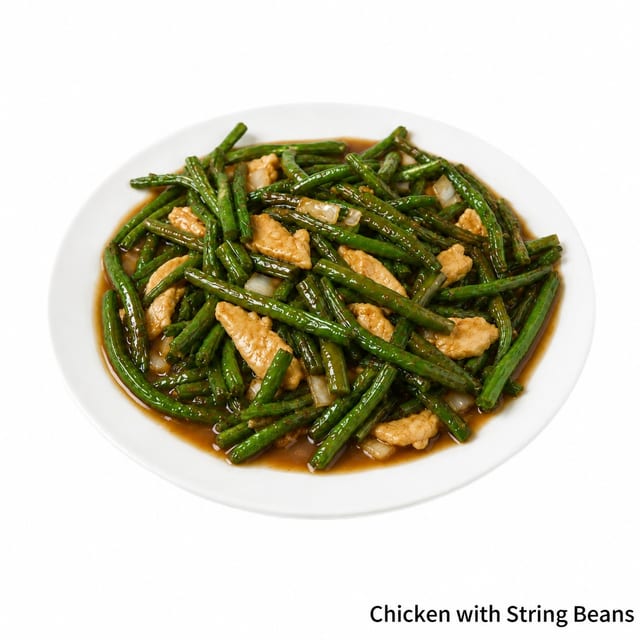 Chicken with String Beans.