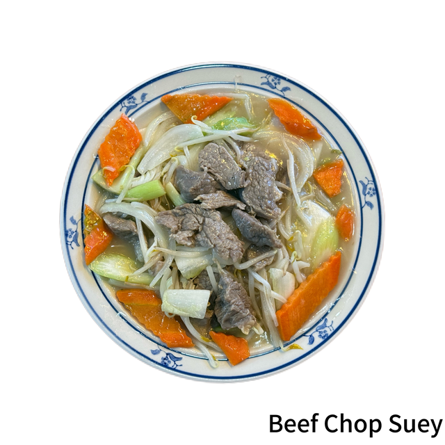 Chop Suey Beef.