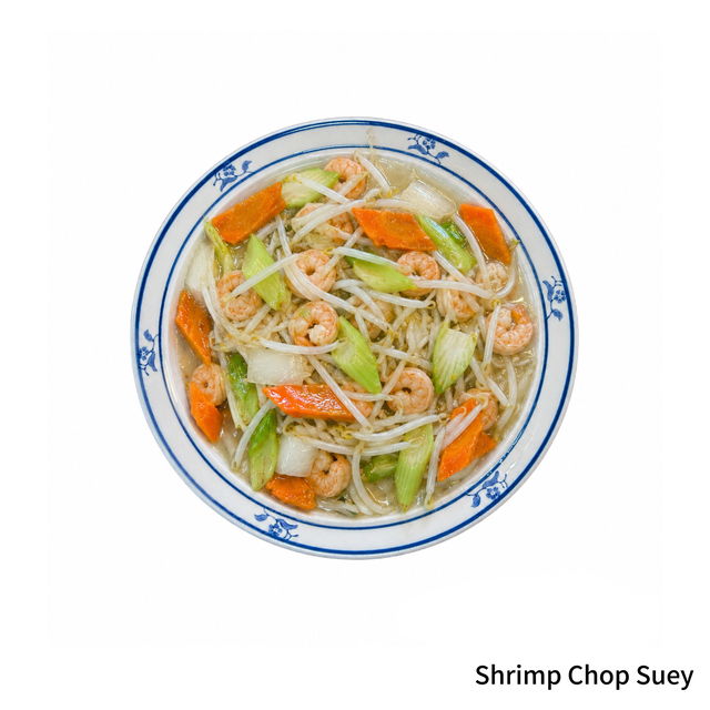 Chop Suey Shrimp.