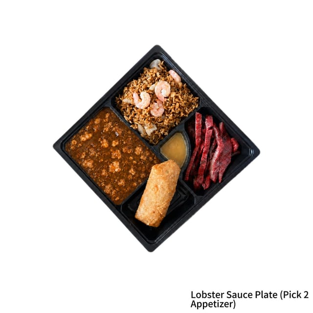Lobster Sauce Plate (Pick 2 Appetizer).