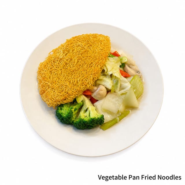 Vegetable Pan Fried Noodles.