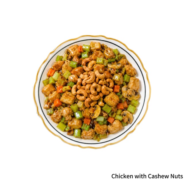 Chicken with Cashew Nuts.