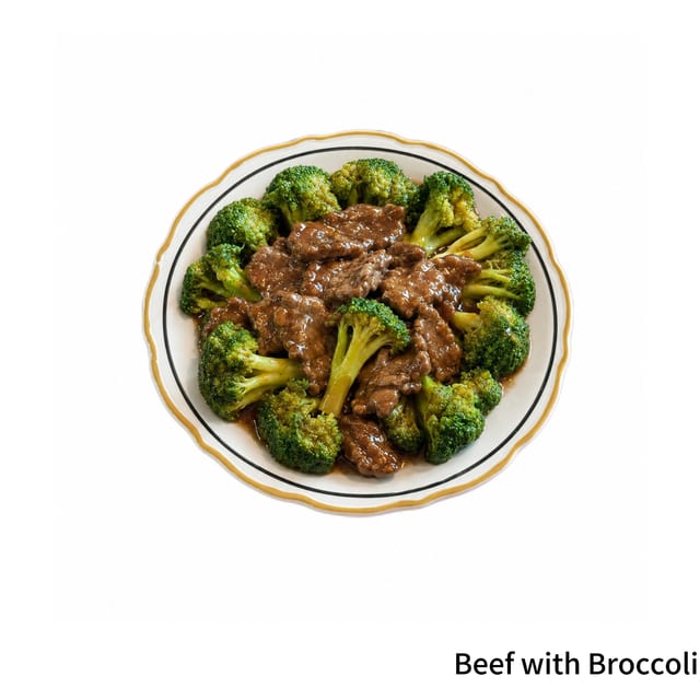 Beef with Broccoli.