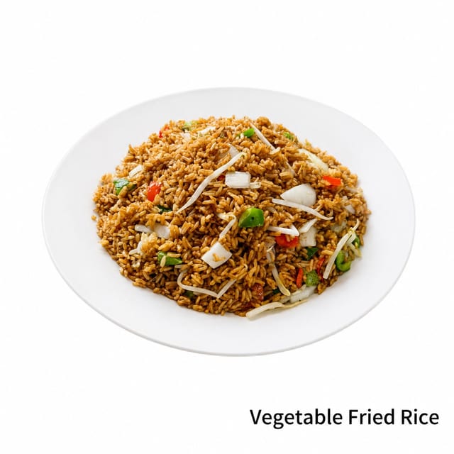 Vegetable Fried Rice.