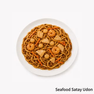 Seafood Satay Udon