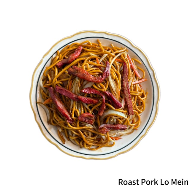 Roast Pork Lo Mein.