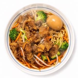 Spicy Stew Beef Soup Noodle
