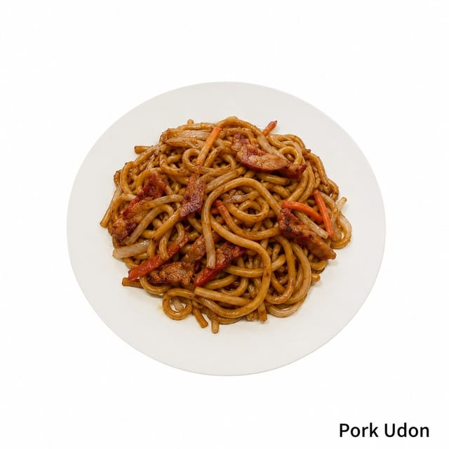 Roast Pork Udon.