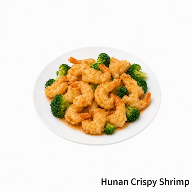 Hunan Crispy Shrimp.