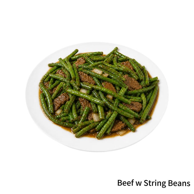 Beef with String Beans.