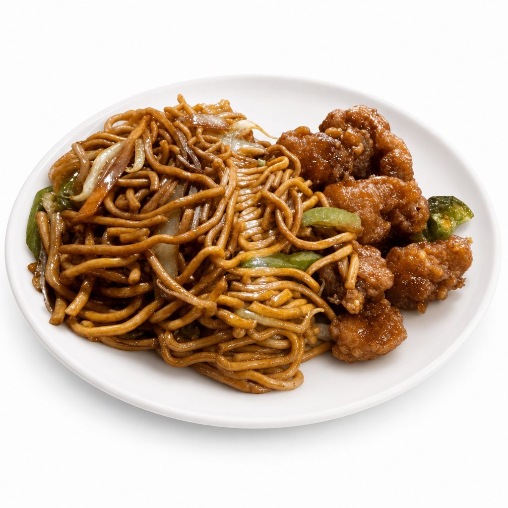General Gaus Chicken Plate (Pick 1 Appetizer).