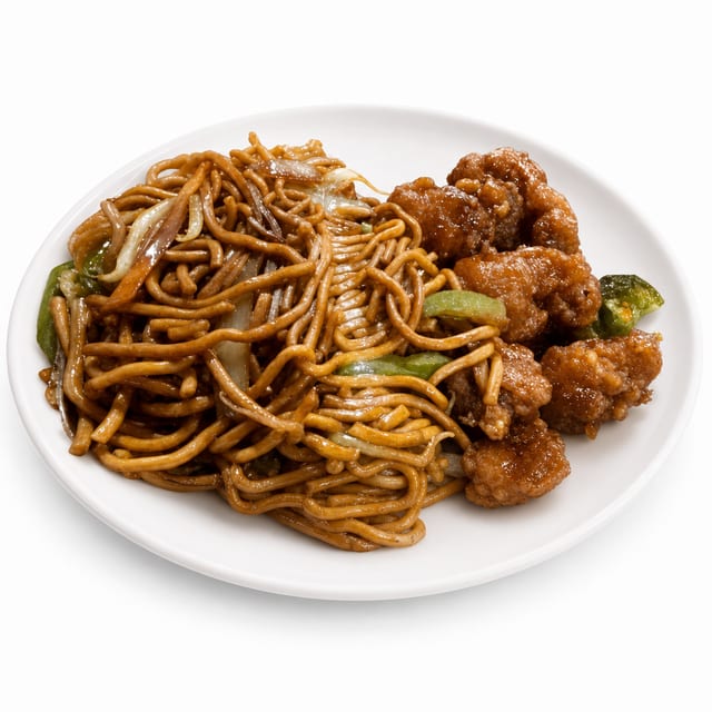 General Gaus Chicken Plate (Pick 1 Appetizer).
