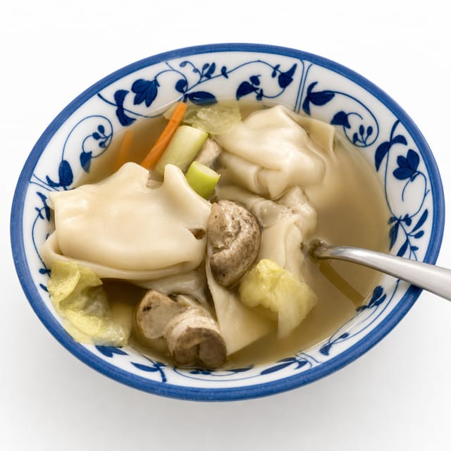 Wonton Soup.