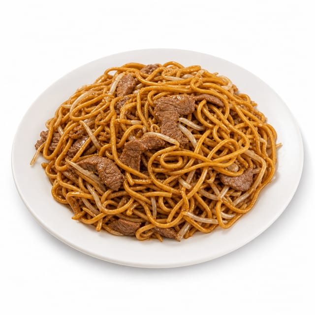 Beef Lo Mein.