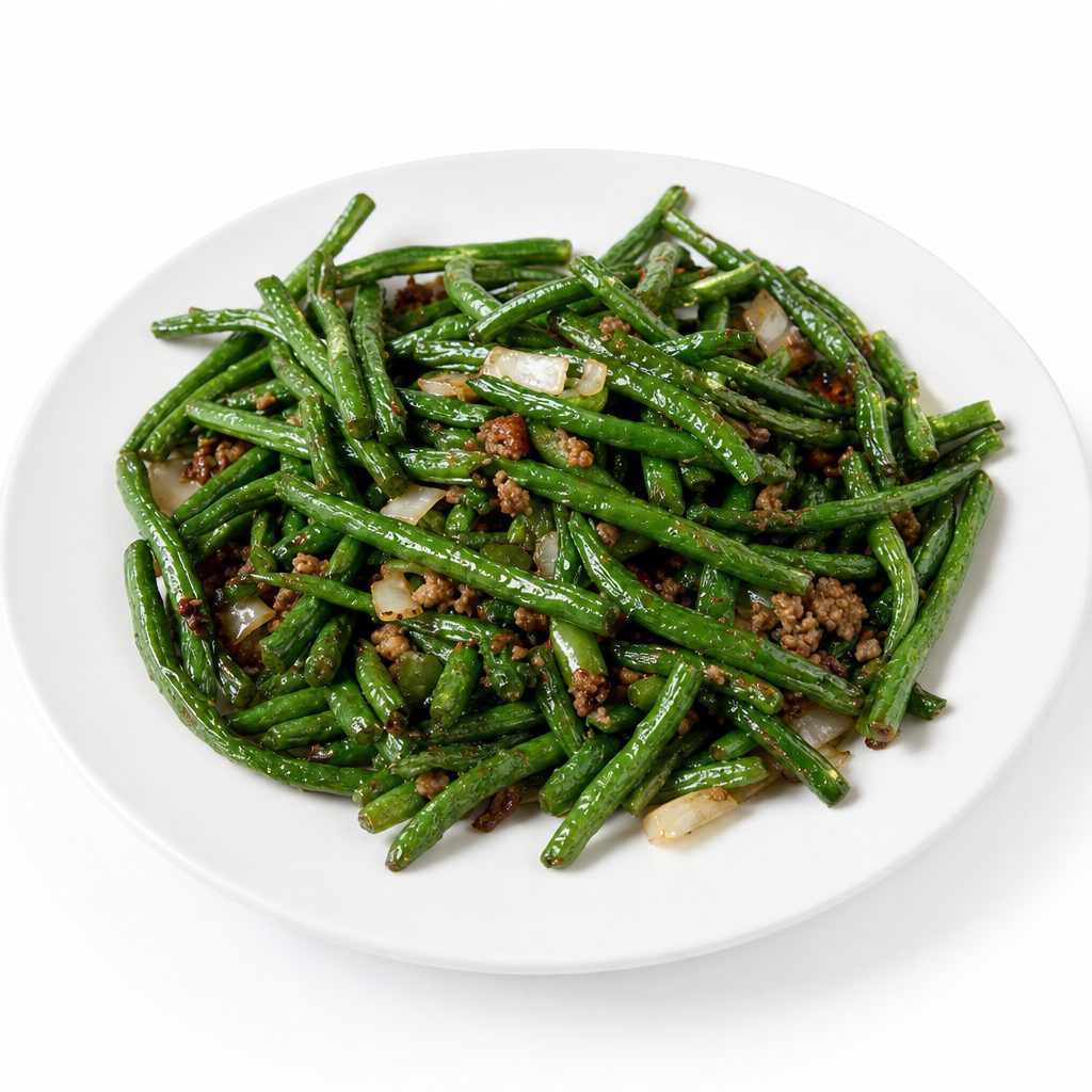 Minced Pork with String Beans.