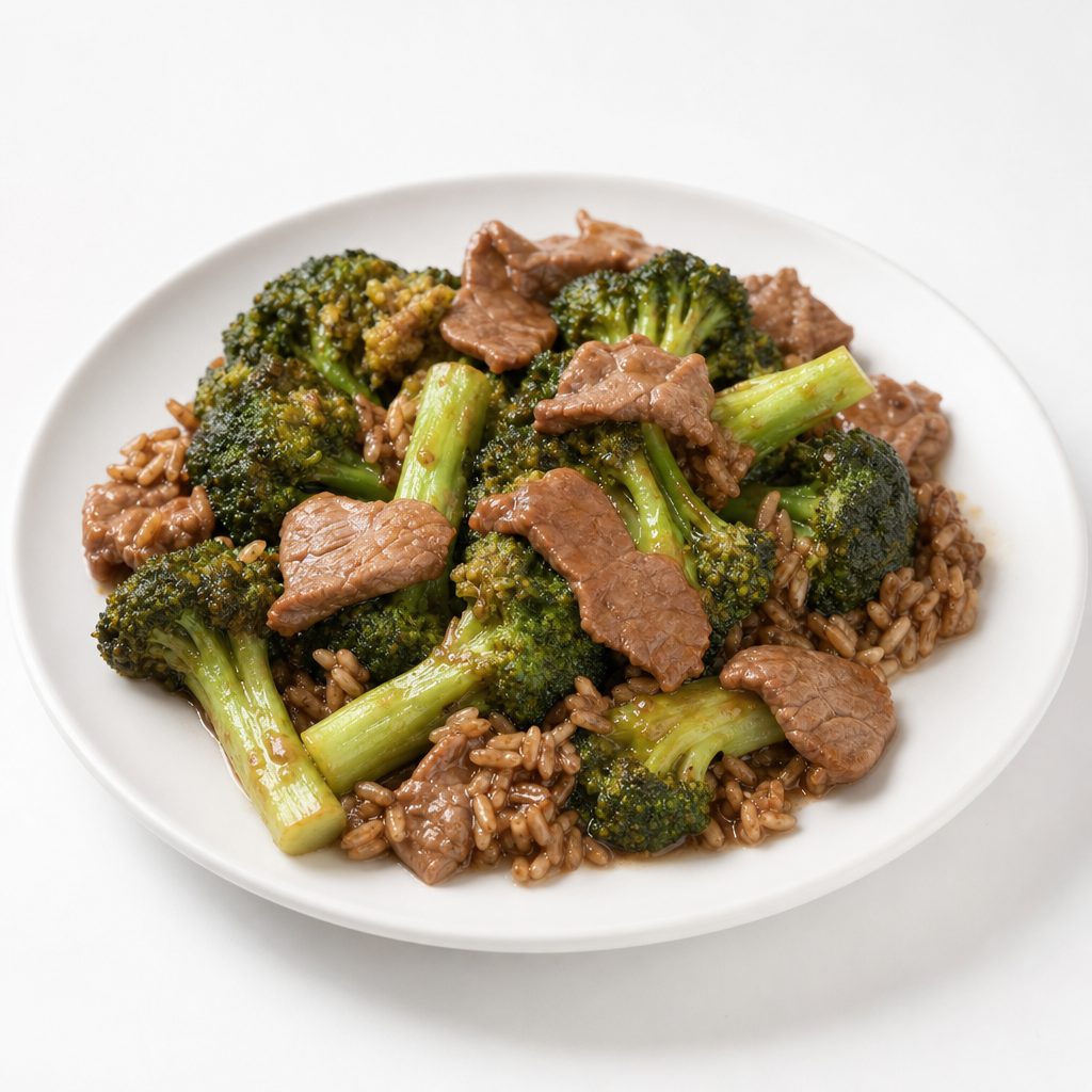 Beef with Broccoli Plate (Pick 2 Appetizer).