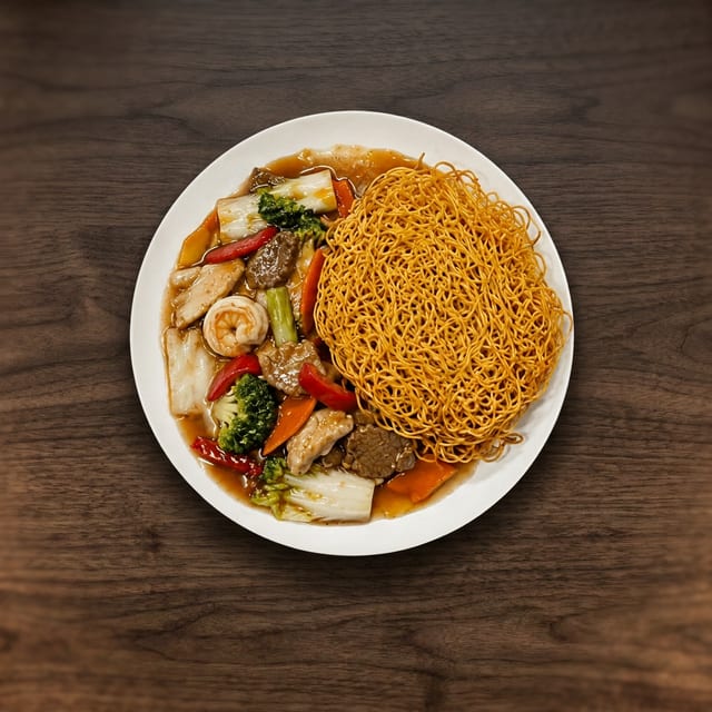 House Pan Fried Noodles.