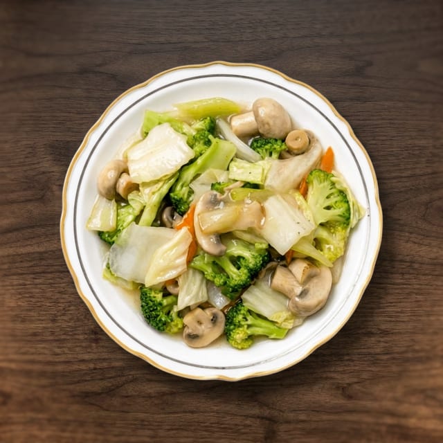 Stir-Fried Mixed Vegetables.