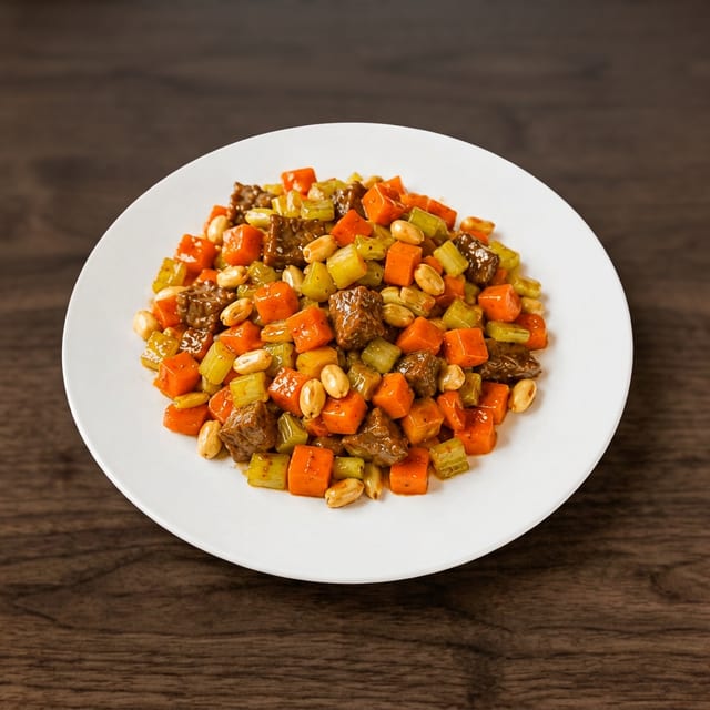 Szechuan Kung Pao Beef.
