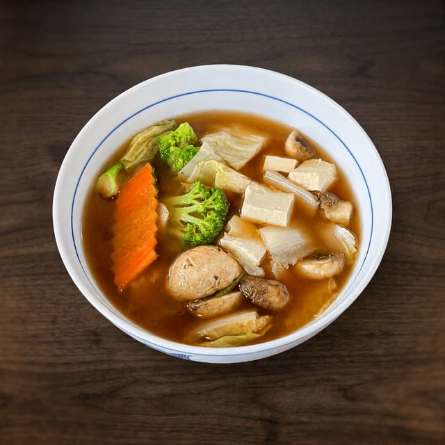 Tofu & Vegetable Soup.
