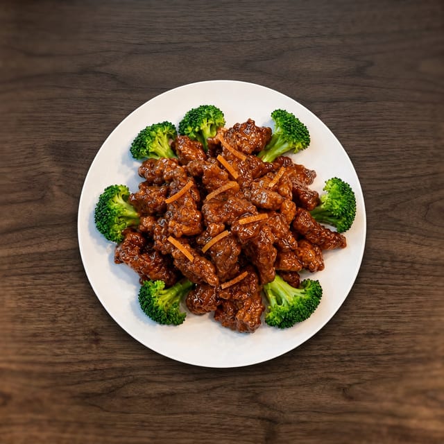 Orange Beef.