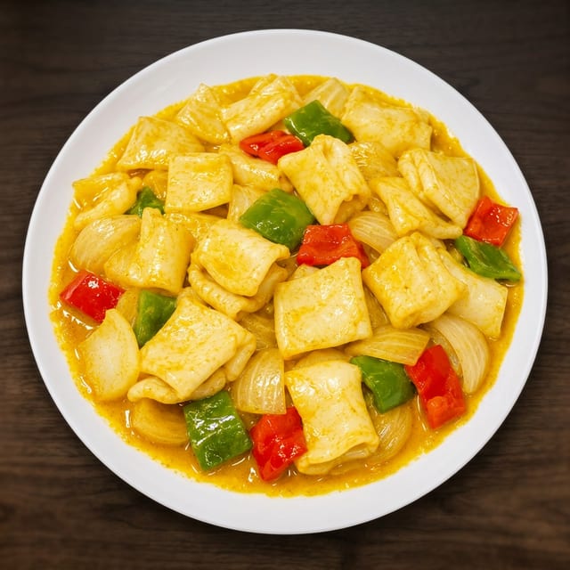 Curry Calamari.