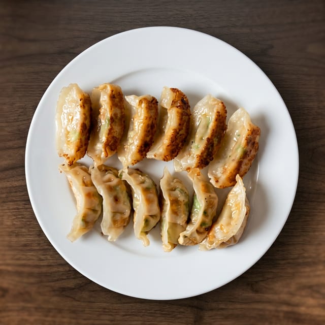 Vegetable Gyoza.