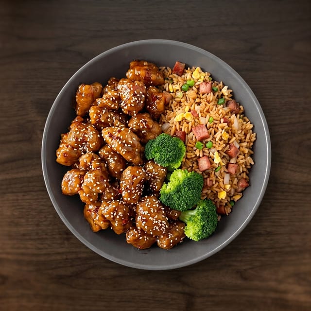 Sesame Chicken Plate (No Appetizer).