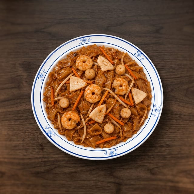 Seafood Satay Chow Foon.