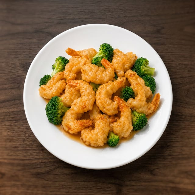 Hunan Crispy Shrimp.