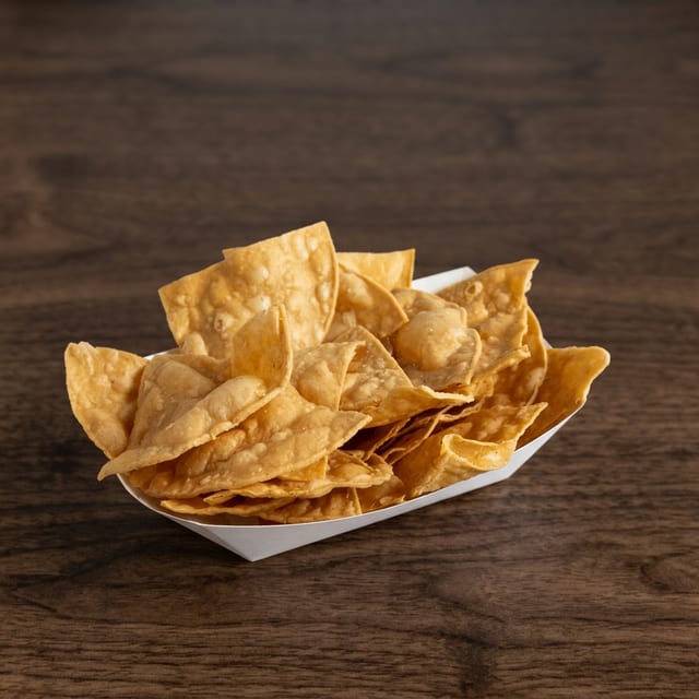 Crispy Wonton Chips.