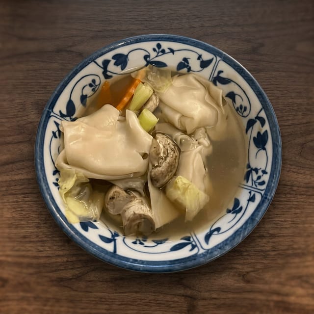 Wonton Soup.