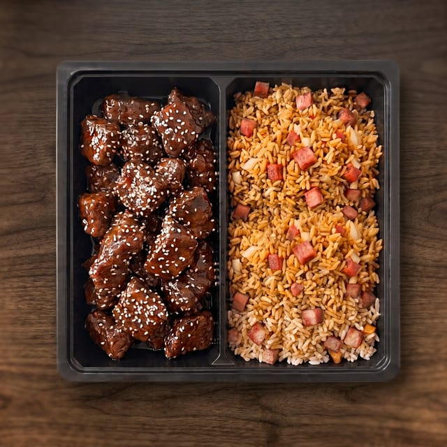 Sesame Beef Plate (No Appetizer).