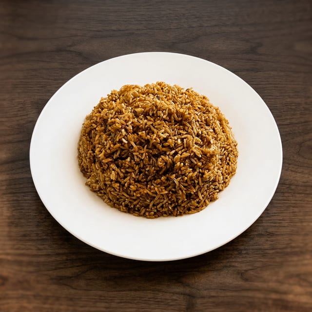 Plain Fried Rice.