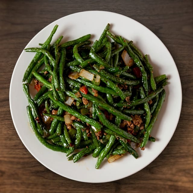 Minced Pork with String Beans.