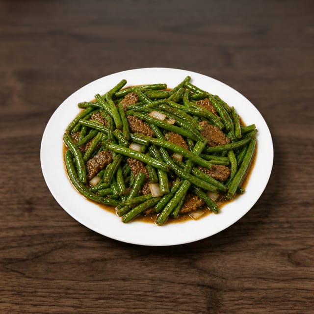 Beef with String Beans.