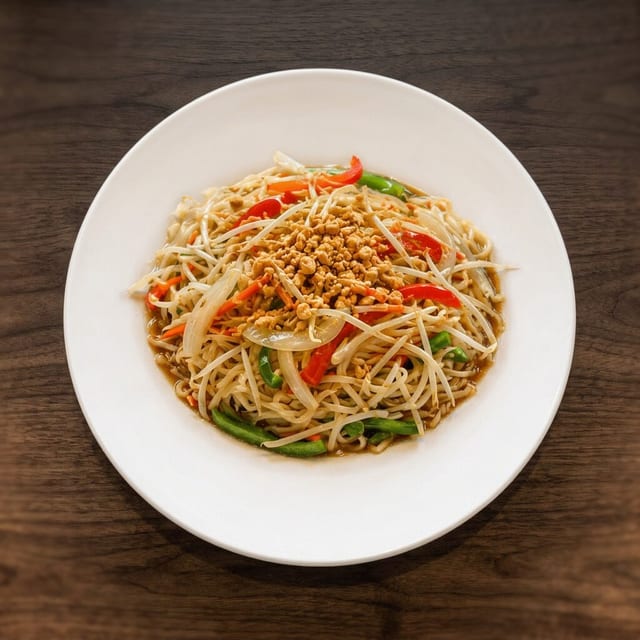 Vegetable Pad Thai.