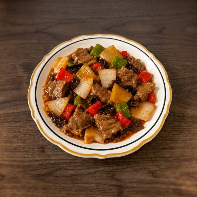 Hunan Spicy Beef.